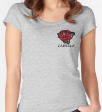 Cabello Rose Women's Fitted Scoop T-Shirt