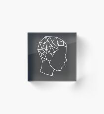 Geometric Head Acrylic Block
