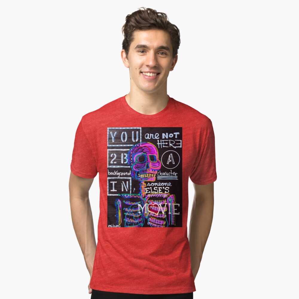 Main Character Tri-blend T-Shirt