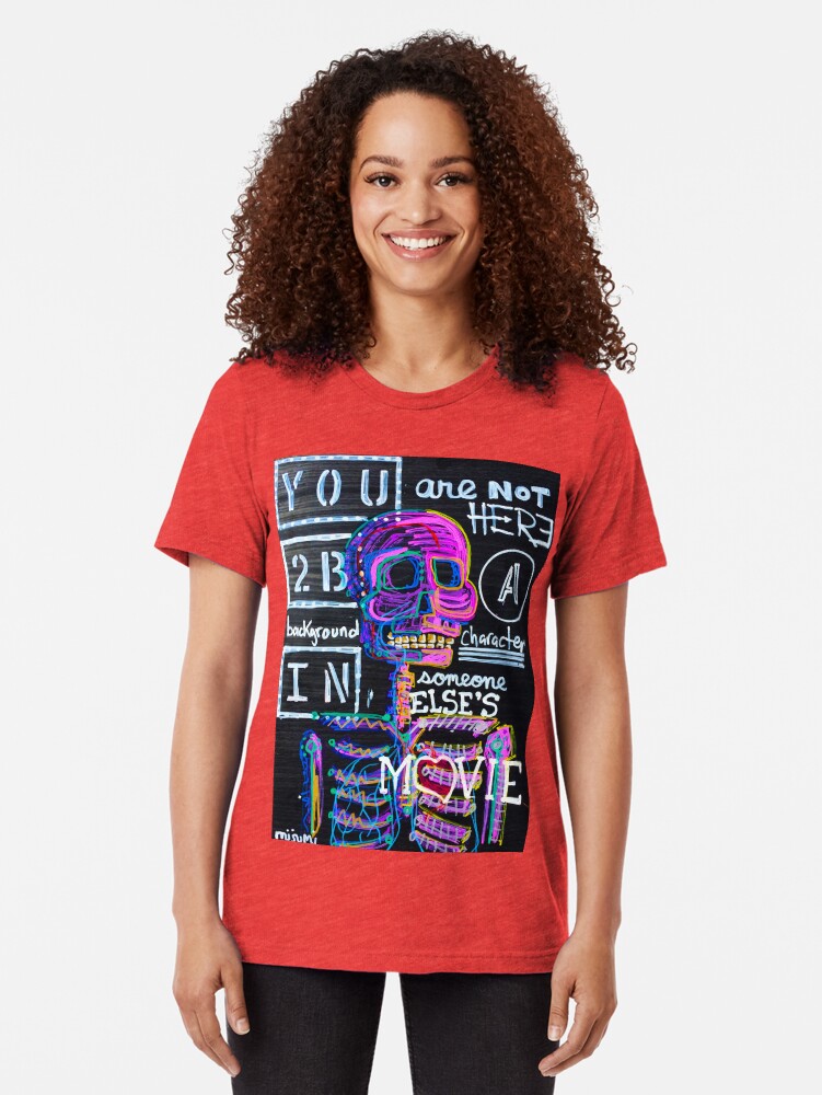 Alternate view of Main Character Tri-blend T-Shirt