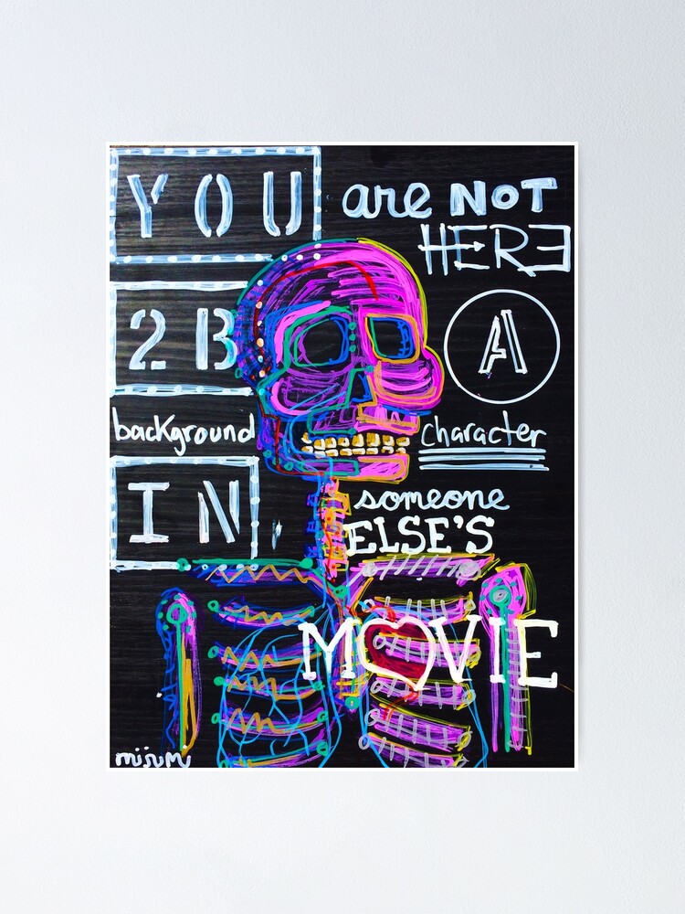 Alternate view of Main Character Poster