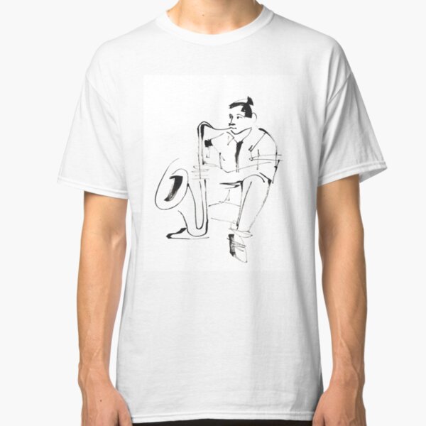 Saxophone Player Musician Classic T-Shirt