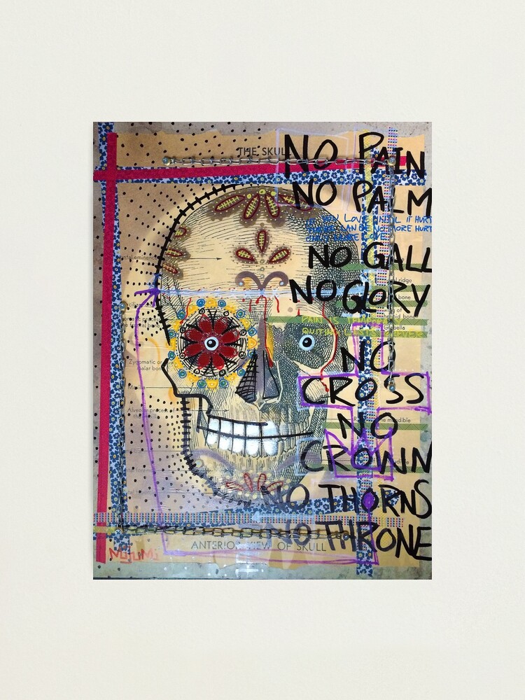 Alternate view of No Thorns No Throne Photographic Print