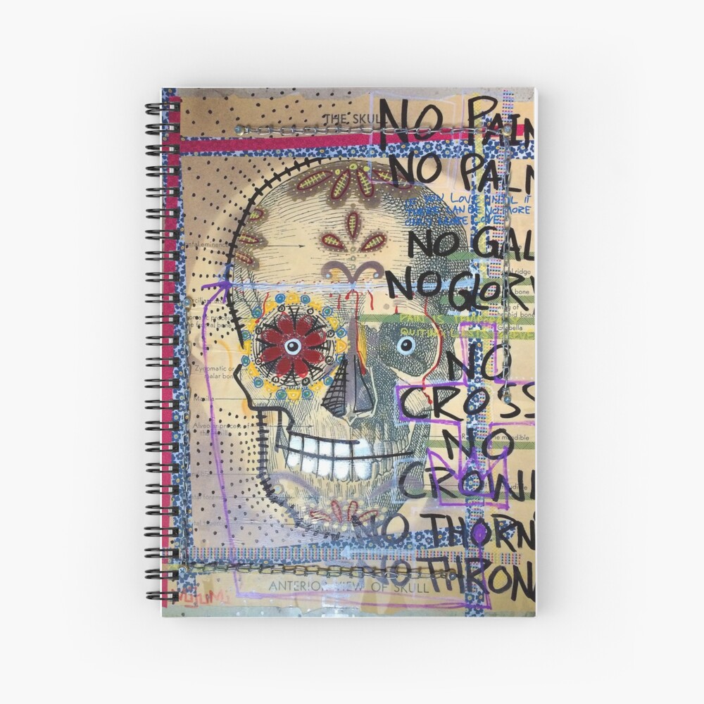 No Thorns No Throne Spiral Notebook