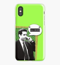 Fox Mulder Aliens iPhone Case