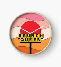 Brunch Queen Clock