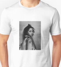 Lauryn Hill portrait (B & W) Unisex T-Shirt