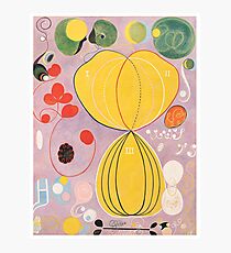 HD Adulthood, Group IV, by Hilma af Klint 1907 HIGH DEFINITION Photographic Print