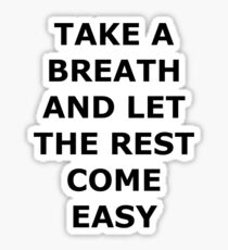 All Time Low Dear Maria Count Me In Lyrics Sticker