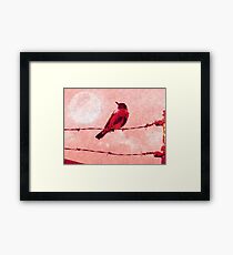 Bird on the Wire Framed Print