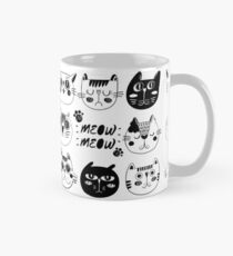 Funny Cat Faces Mug