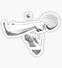 Ping - Pong Sticker