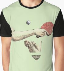 Ping - Pong Grafik T-Shirt