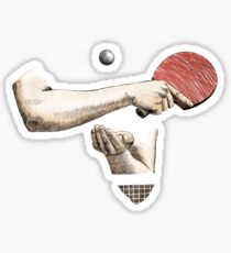 Ping - Pong Sticker