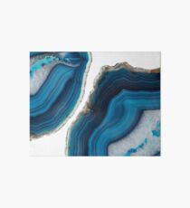 Blue Agate Art Board