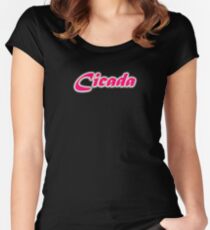 Cicada Women's Fitted Scoop T-Shirt