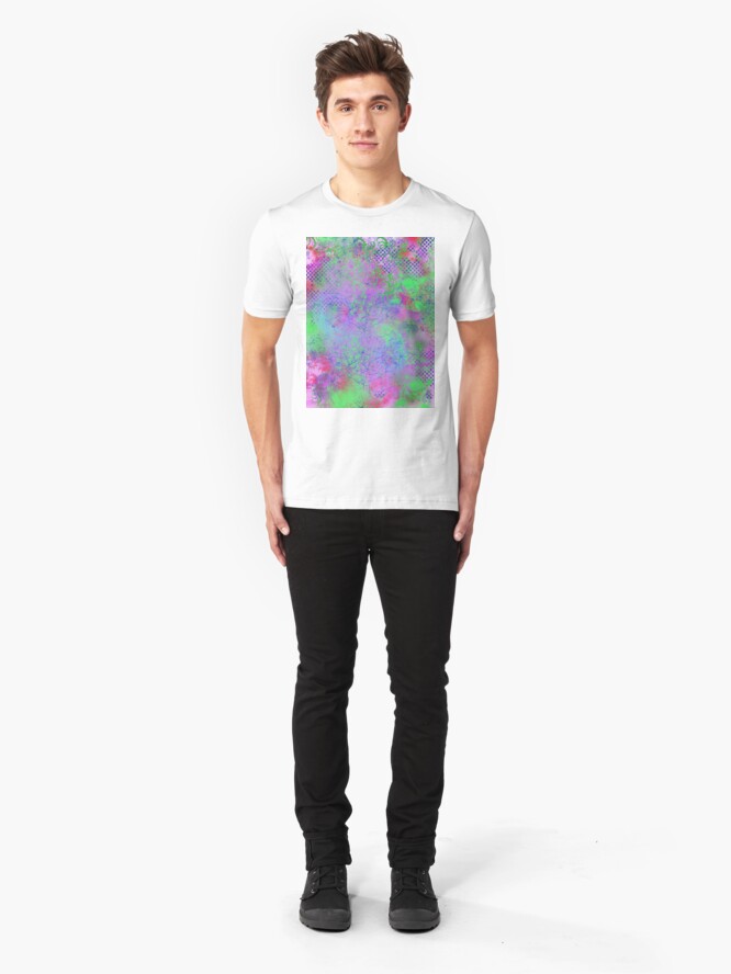 Alternate view of Psychedelia Slim Fit T-Shirt