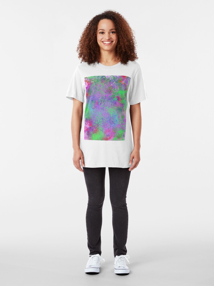 Alternate view of Psychedelia Slim Fit T-Shirt