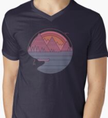 The Mountains Are Calling Men's V-Neck T-Shirt