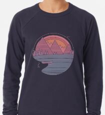 Die Berge rufen an Leichter Pullover