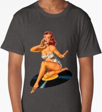 Rockabilly Goddess Long T-Shirt