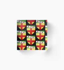 French France Coat of Arms 6431 Blason fam fr La Ville sur Illon de Lacépède Acrylic Block