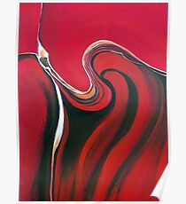 Luscious Red Poster