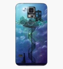 Funda/vinilo para Samsung Galaxy Caja azul en el cielo victoriano
