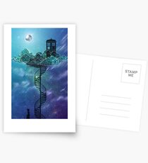 Blue Box in the Victorian Sky Postcards