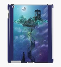 Blue Box in the Victorian Sky iPad Case/Skin