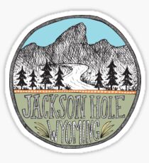 Jackson Hole Wyoming Sticker