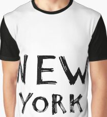 Hand drawn New York Graphic T-Shirt