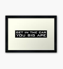 Big Ape Framed Print