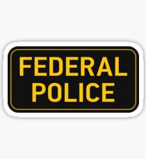 Federal Police Sticker