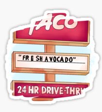 "FR E SH A VOCA DO" vine Sticker