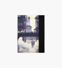 Through the quiet city Art Board