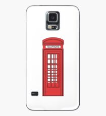 British Telephone Box Case/Skin for Samsung Galaxy