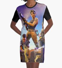 Fortnite Poster Graphic T-Shirt Dress