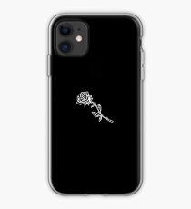 Black And White Rose Cover iPhone Case