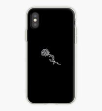 Black And White Rose Cover iPhone Case