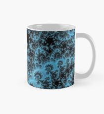 Blue and Black Paisley Mug