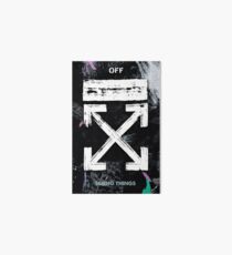 OFF WHITE Galaxy Brushed Art Board