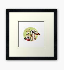Funny Friends Framed Print