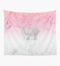 Elephant Graphic Design Wall Tapestry