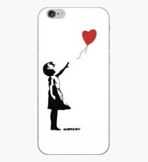 Banksy - Girl Red Balloon iPhone Case