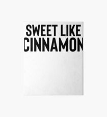 Sweet Like Cinnamon & Quote Book Hipster Art Board
