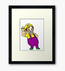 Wario Framed Print