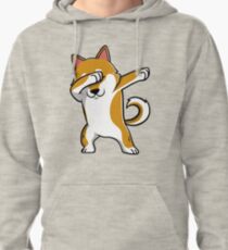 Dabbing Shiba Inu Pullover Hoodie