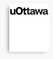 uOttawa & College Frat School Metal Print