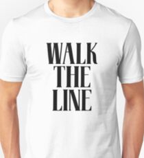 Walk The Line & Country Music Lyrics Unisex T-Shirt